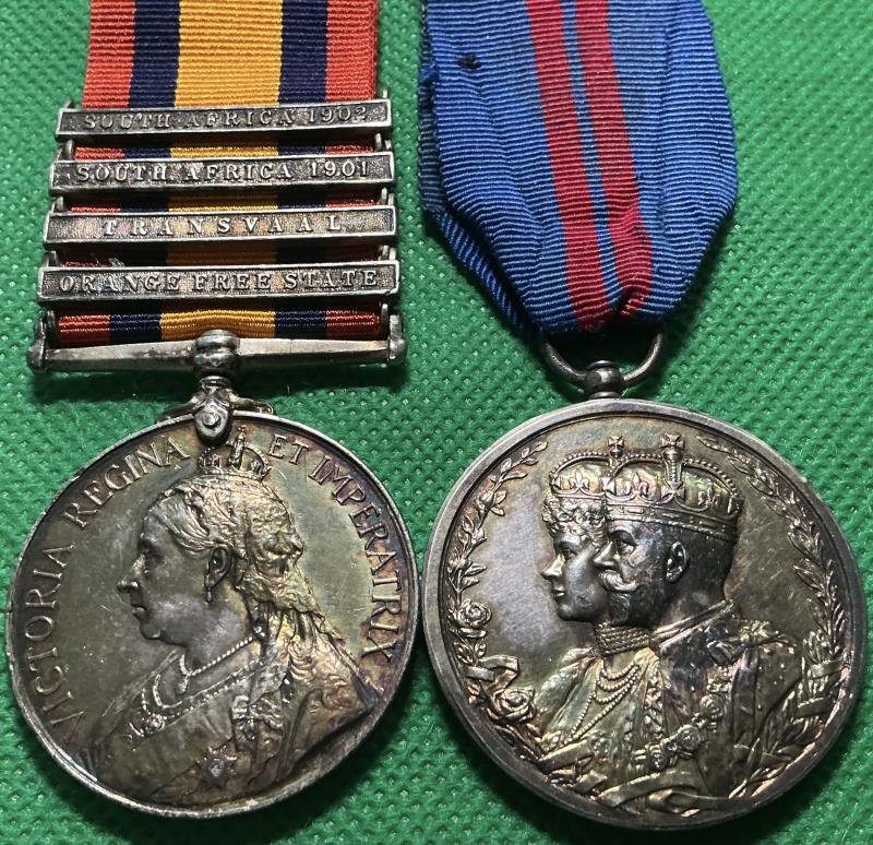 4 BAR QSA & 1911 DELHI DURBAR, 1st & 2nd BLACK WATCH — image 2
