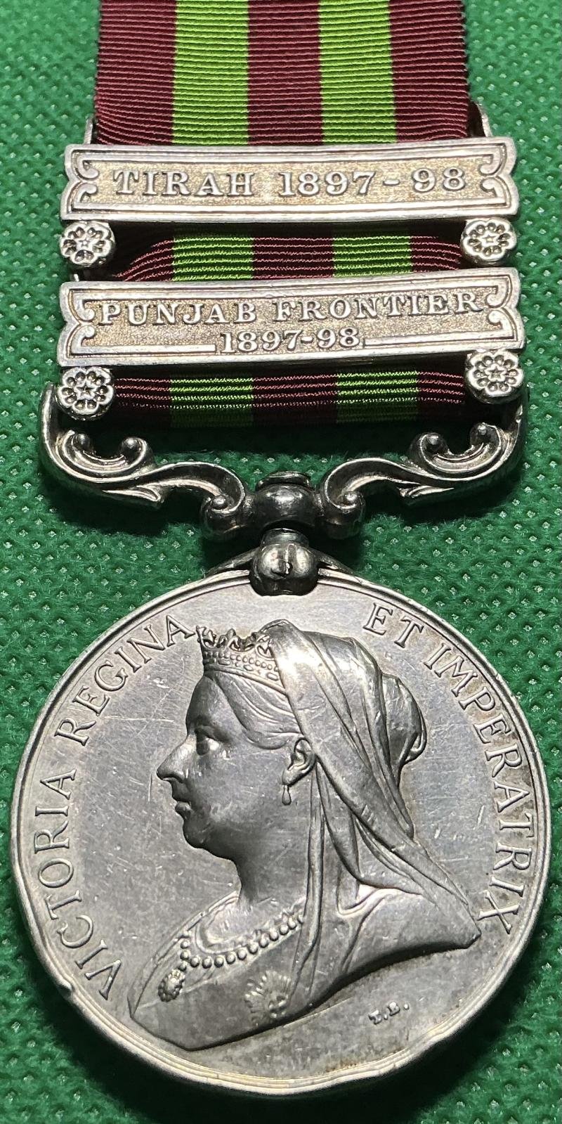 2 BAR IGS 1895, 1st ROYAL SCOTS FUSILIERS — image 2