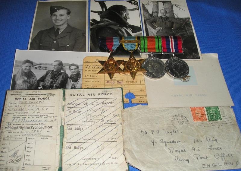 WW2 RAF PILOTS AIR CREW EUROPE CASUALTY GROUP, WITH ORIGINAL DOCUMENTS, EX HALTON APPRENTICE — image 2