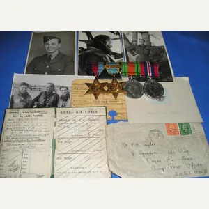 WW2 RAF PILOTS AIR CREW EUROPE CASUALTY GROUP, WITH ORIGINAL …