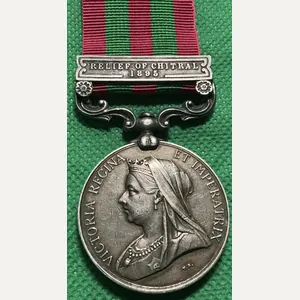 IGS 1895 RELIEF OF CHITRAL 1895, 1st ROYAL IRISH FUSILIERS