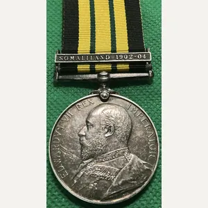 A.G.S SOMALILAND 1902-1904, HMS HARRIER