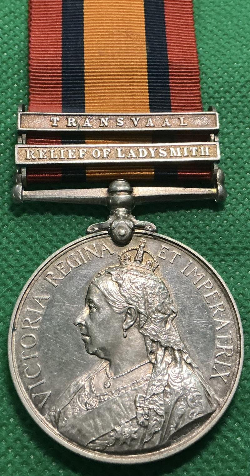 QSA, RELIEF OF LADYSMITH & TRANSVAAL, IMPERIAL LIGHT INFANTRY, WOUNDED & P.O.W SPOIN KOP 24-1-1900 — image 2