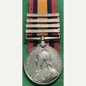 4 BAR QSA, OFFICER, 16th LANCERS