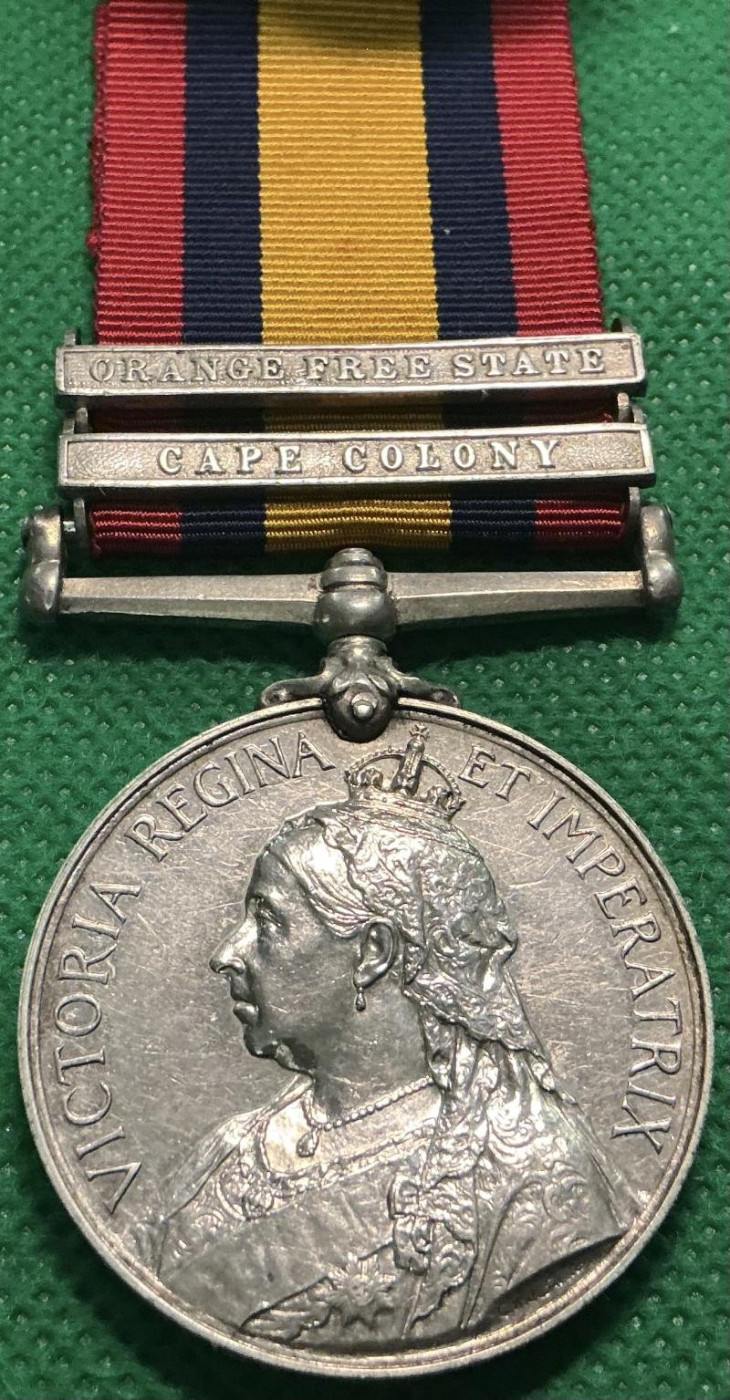 2 BAR QSA, 2nd BLACK WATCH, WOUNDED MAGERSFONTEIN 11-12-1899, DIED LADYBRAND 1-5-1901 — image 2