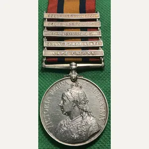 5 BAR QSA, 110th NORTHUMBERLAND, IMPERIAL YEOMANRY