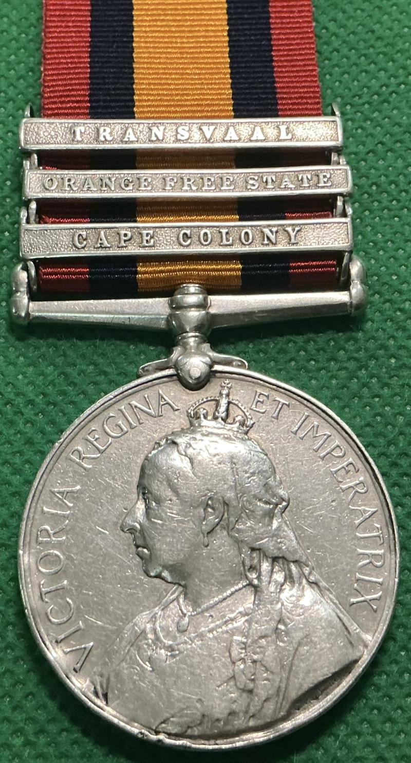 3 BAR QSA, DRUMMER, ELSWICK BATTERY, NORTHUMBERLAND VOLUNTEER ARTILLERY — image 2