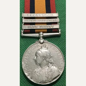 3 BAR QSA, DRUMMER, ELSWICK BATTERY, NORTHUMBERLAND VOLUNTEER ARTILLERY