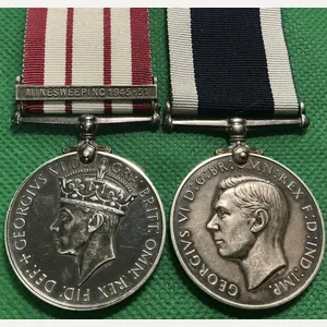 NGS MINESWEEPING 1945-51 & GVIR RN LS&GC, HMS ROYAL SOVEREIGN