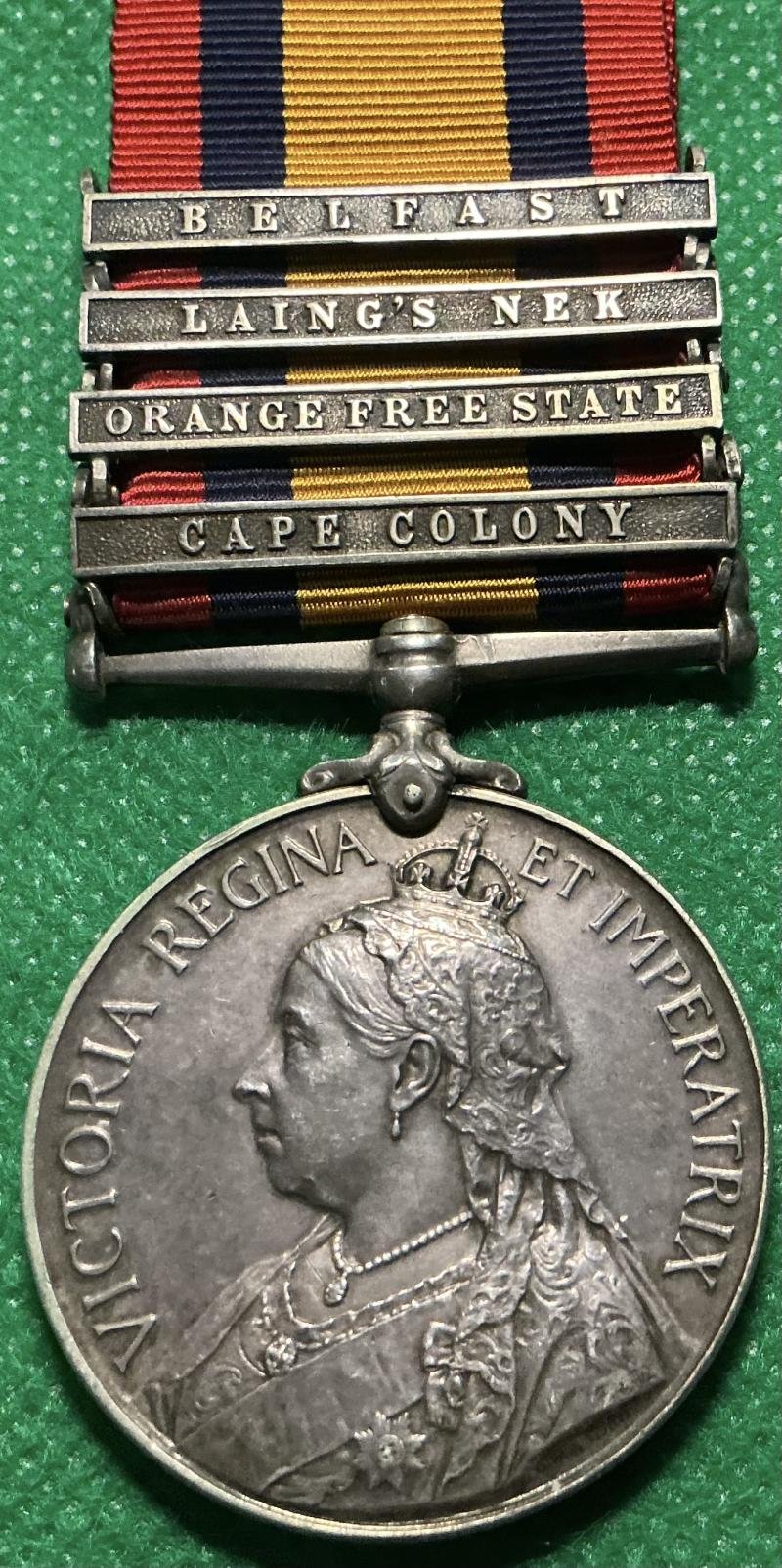 4 BAR QSA, 2nd GORDON HIGHLANDERS, WOUNDED LYDENBURG 8-9-1900 — image 2