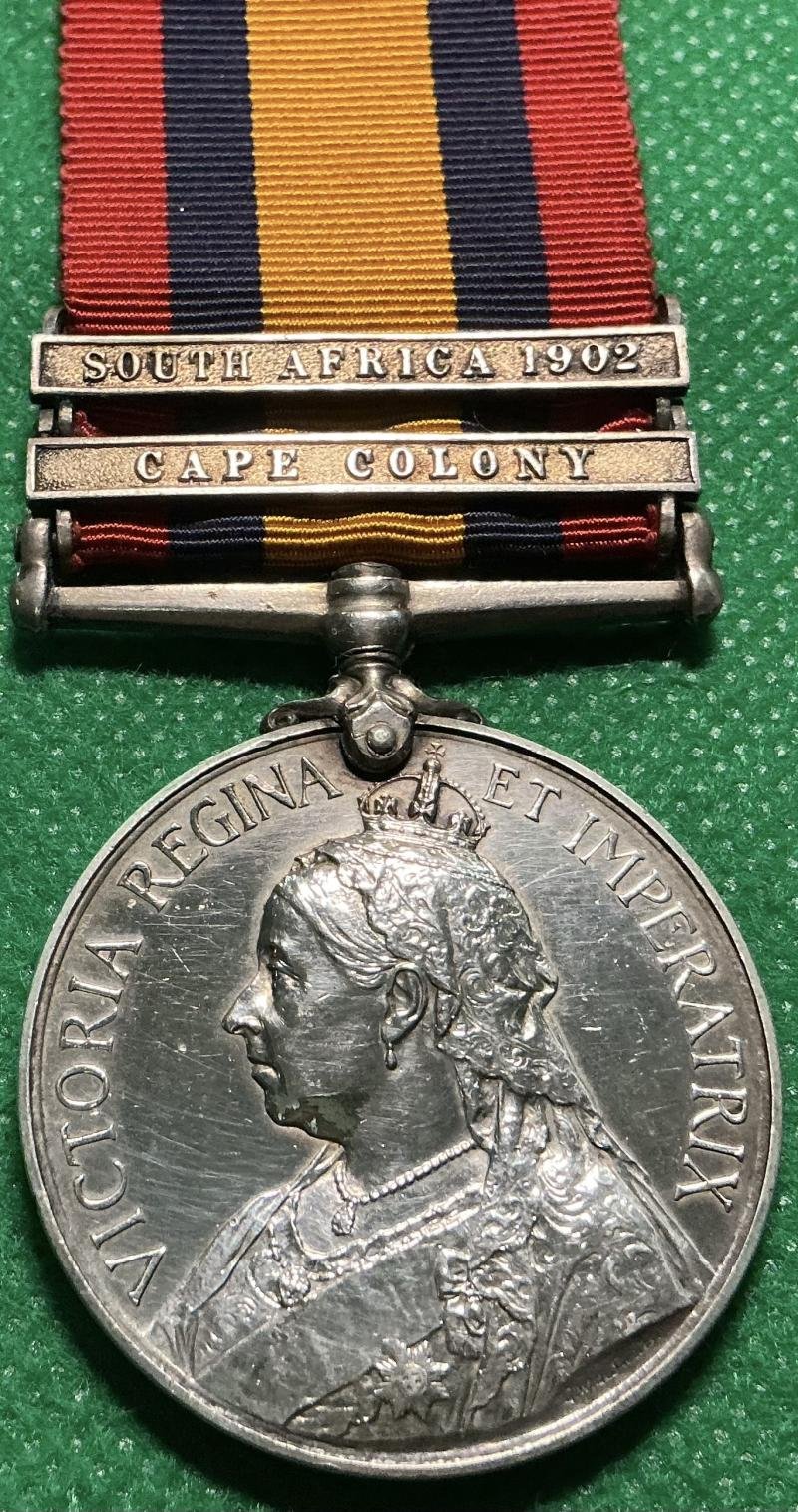 2 BAR QSA, 131st SOUTH IRISH HORSE COY, IMPERIAL YEOMANRY FROM LIMERICK — image 2