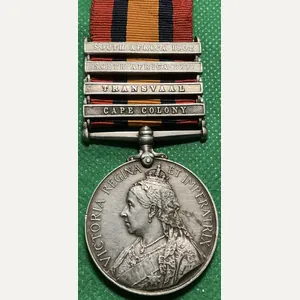 4 BAR QSA, SQ.SJT.MJR, 89th MONTGOMERYSHIRE IMPERIAL YEOMANRY, DIED KLERKSDORP …