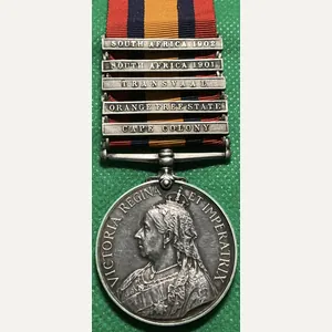 5 BAR QSA 14th COY, NORTHUMBERLAND IMPERIAL YEOMANRY