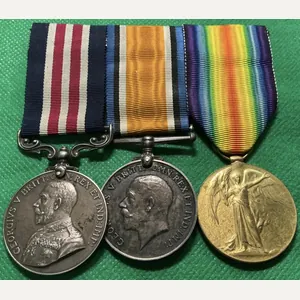 WW1 MILITARY MEDAL (MM) & PAIR, 9th TANK CORPS, FROM …