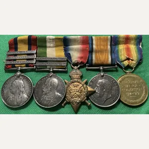 QSA, KSA & 1914 TRIO, 1st & 2nd DURHAM.L.I, FROM …