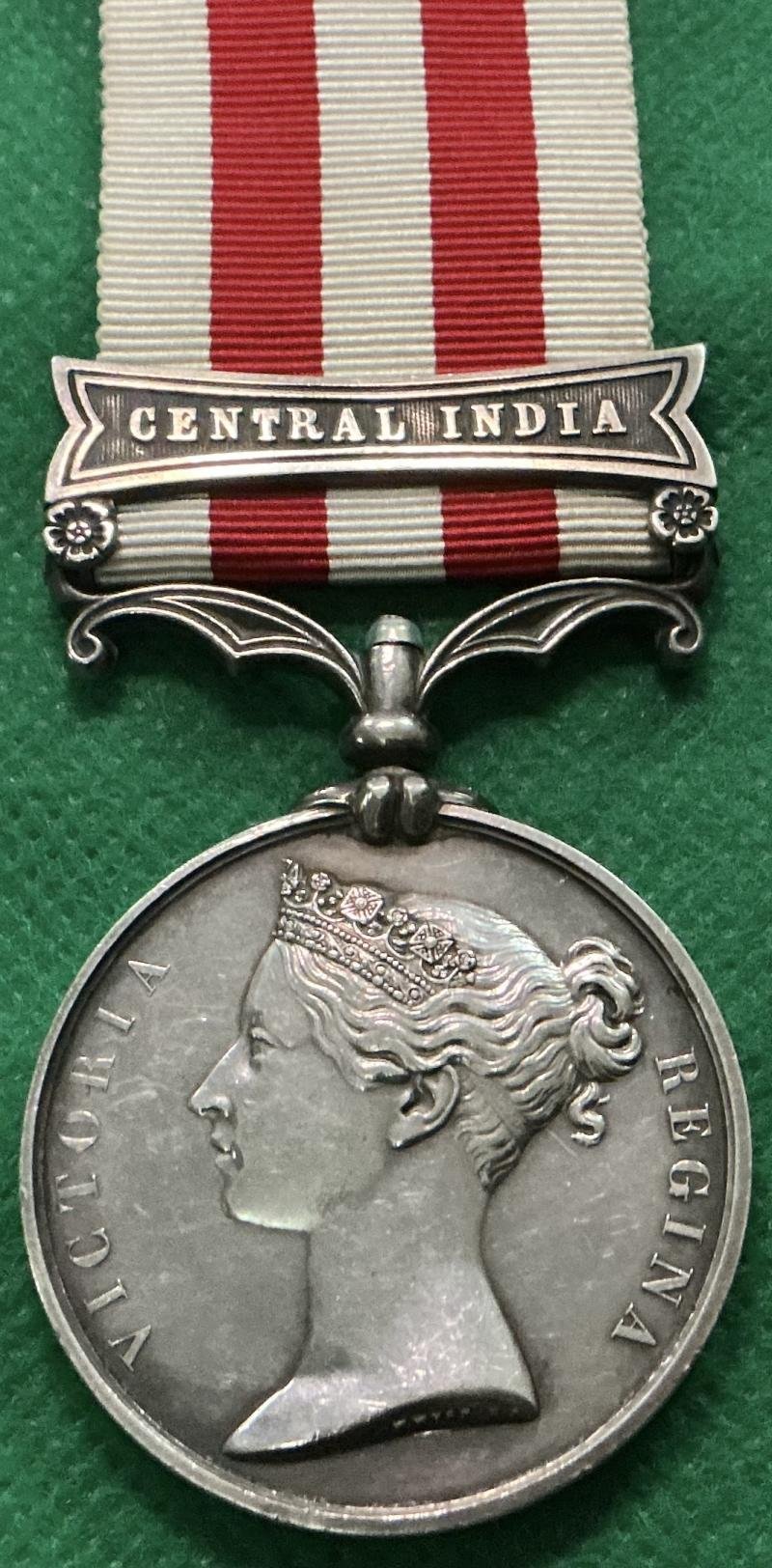 INDIAN MUTINY, CENTRAL INDIA, PAYMASTER, 14th LIGHT DRAGOONS — image 2