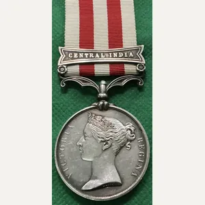 INDIAN MUTINY, CENTRAL INDIA, PAYMASTER, 14th LIGHT DRAGOONS