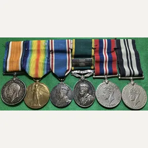 WW1 & WW2 GROUP, DEVON REGT & EAST INDIAN RAILWAYS