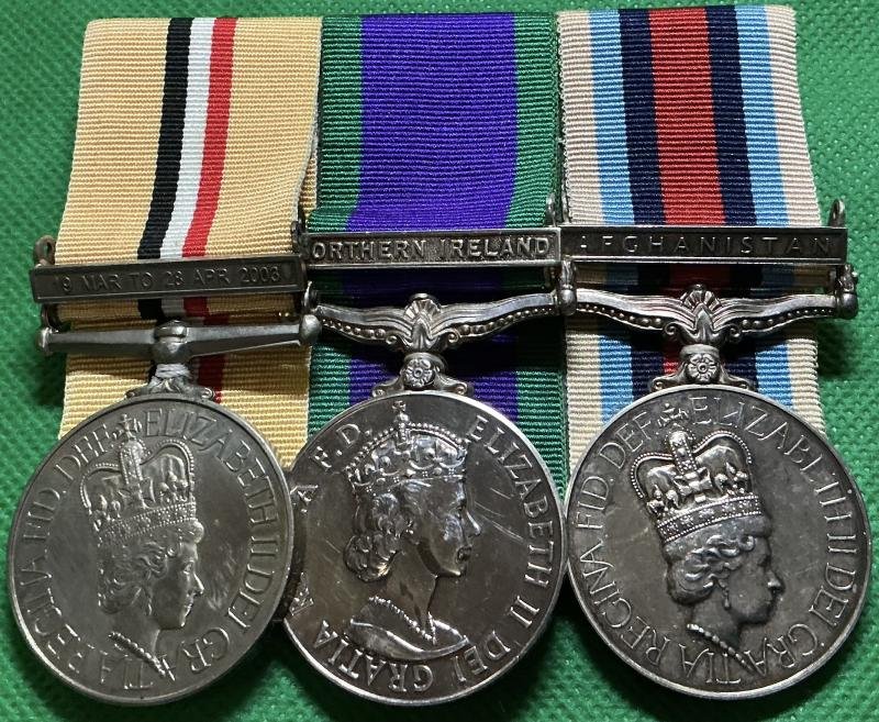 MODERN GROUP TO A FEMALE R.L.C RECIPIENT, IRAQ, N.IRELAND & AFGHANISTAN — image 2