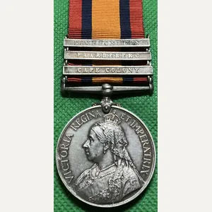 3 BAR QSA, 1st GORDON HIGHLANDERS, K.I.A 30-4-1900 IN THE …