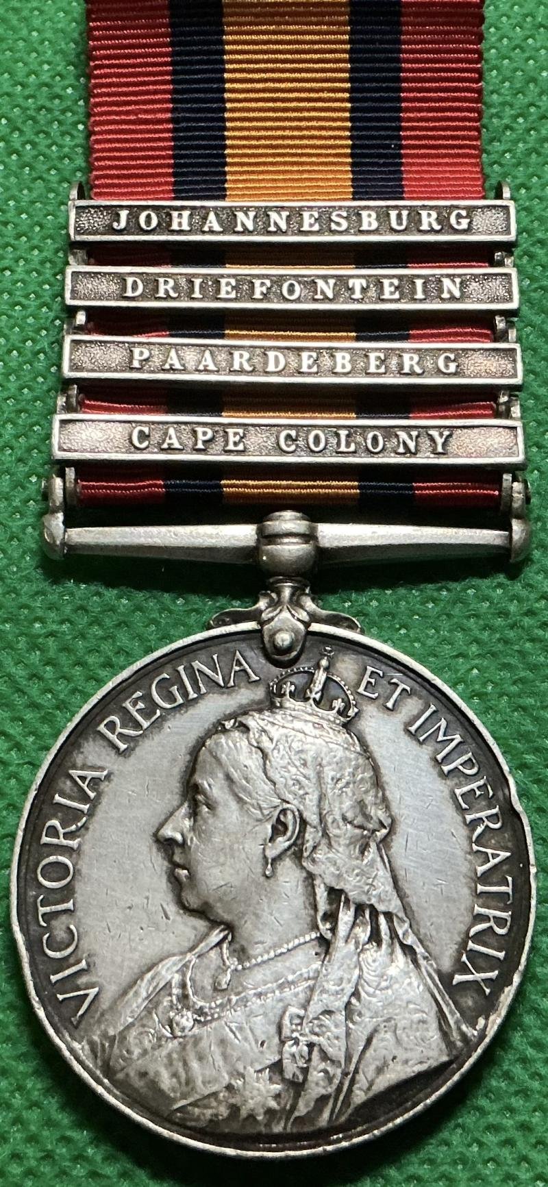 4 BAR QSA, 1st GORDON HIGHLANDERS, WOUNDED DOORNKOP 29-5-1900 — image 2