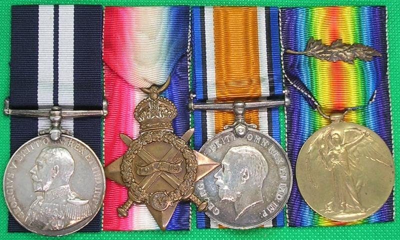 WW1 DSM TRIO & M.I.D, HMS FLIRT, K.I.A 26-10-1916, DOVER PATROL — image 2