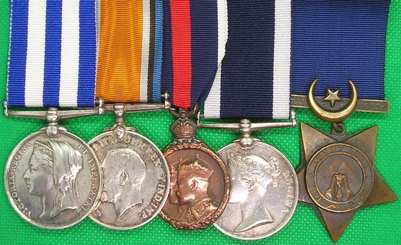 VICTORIAN & WW1 R.MARINE / R.NAVY LONG SERVICE GROUP TO A MASTER AT ARMS — image 2
