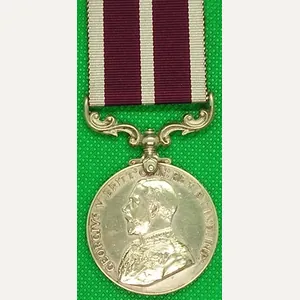 GVR WW1 IMMEDIATE M.S.M, 7th N.STAFFORDSHIRE.REGT, FOR MESOPOTAMIA, FROM RUGELEY