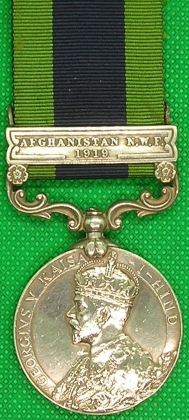 IGS 1908, AFGHANISTAN NWF 1919, 2nd N.STAFFORDSHIRE.REGT — image 2