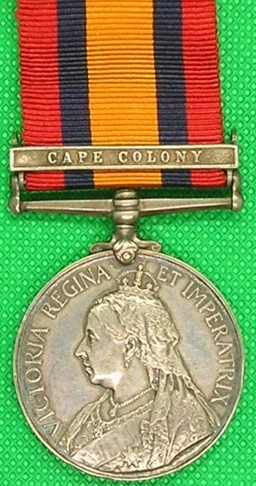 QSA CAPE COLONY, NORTH STAFFORDSHIRE REGIMENT — image 2