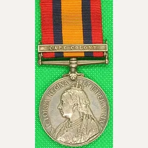 QSA CAPE COLONY, NORTH STAFFORDSHIRE REGIMENT