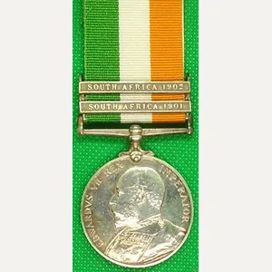 KINGS SOUTH AFRICA MEDAL, NORTH STAFFORDSHIRE REGT