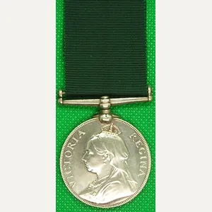 VICTORIAN VOLUNTEER FORCE LONG SERVICE, 1st V.B NORTH STAFFORDSHIRE REGT
