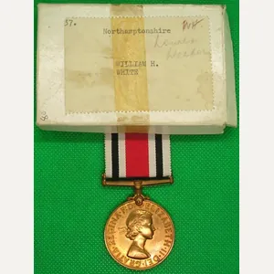 MINT BOXED EIIR 2nd TYPE SPECIAL CONSTABULARY FAITHFUL SERVICE MEDAL, …