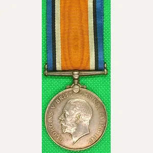 WW1 BRITISH WAR MEDAL, 1/5th DURHAM.LIGHT INFANTRY, K.I.A F&F 29-3-1918