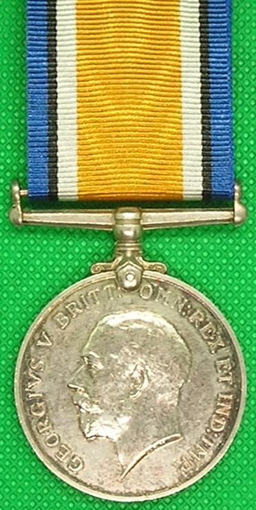 WW1 BRITISH WAR MEDAL, 1/1st MONMOUTH REGIMENT — image 2