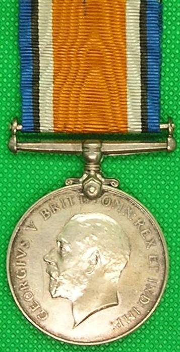WW1 BRITISH WAR MEDAL, ROYAL MARINES, SOLE ENTITLEMENT — image 2