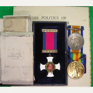 MINT BOXED WW1 DSO & PAIR, LIEUT COLONEL BURCHALL R.A.F, …