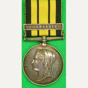 ASHANTEE 1873-74, COOMASSIE, BLACK WATCH OFFICER