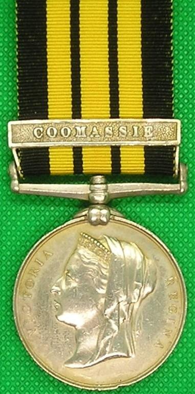 ASHANTEE 1873-74, COOMASSIE, BLACK WATCH, WOUNDED FOMMANAH 2-2-1874 — image 2