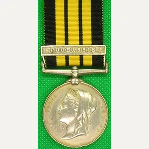 ASHANTEE 1873-74, COOMASSIE, BLACK WATCH, WOUNDED FOMMANAH 2-2-1874