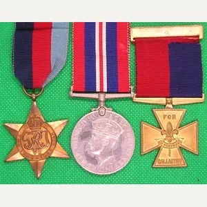 BOY SCOUTS GILT CROSS & WW2 CASUALTY GROUP, FLEET AIR …