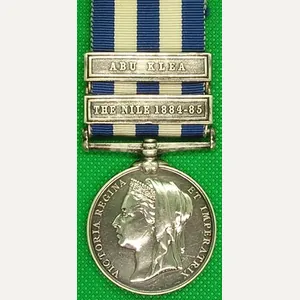 2 BAR EGYPT THE NILE 1884-85 & ABU KLEA, 1st …