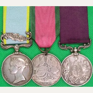 CRIMEA PAIR & VICTORIAN LS&GC, 1st BTN ROYAL ARTILLERY
