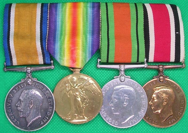 WW1 & WW2 GROUP 2/8th DURHAM LIGHT INFANTRY & SPECIAL CONSTABULARY FROM READING, DIED 1982 — image 2