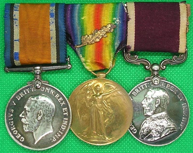 WW1 PAIR & LS&GC, ROYAL ENGINEERS, TWICE M.I.D FOR MESOPOTAMIA 1919 — image 2