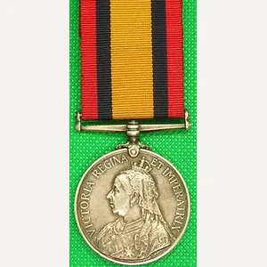 QUEEN'S MEDITERRANEAN MEDAL, 3rd SEAFORTH HIGHLANDERS, FROM STORNOWAY
