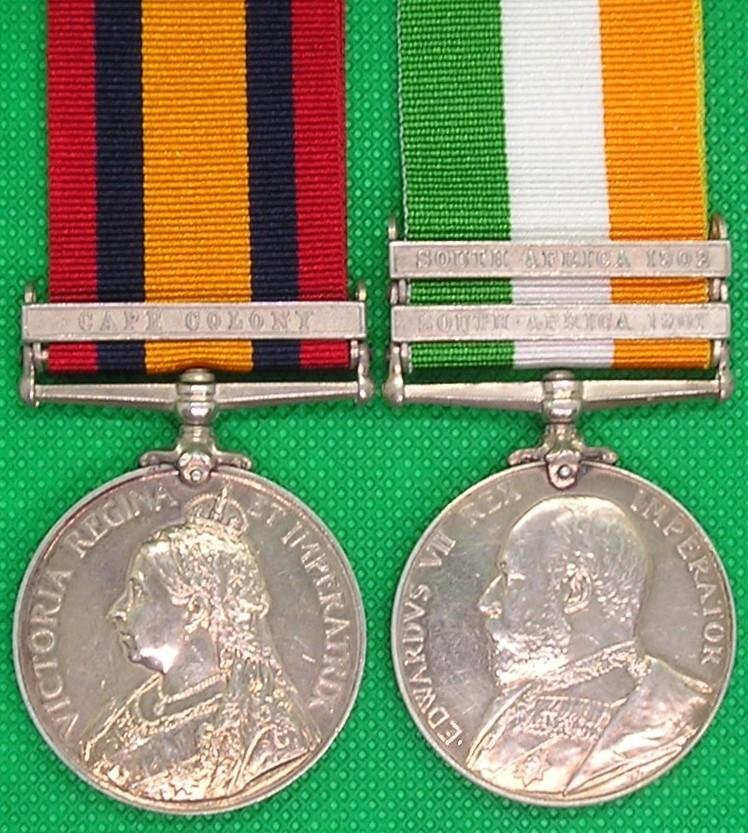 QSA & KSA PAIR, OFFICER, 4th NORTH STAFFORDSHIRE REGT — image 2