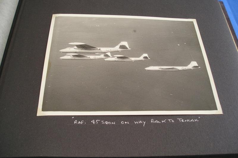 GSM MALAYA, GSM MALAY PENINSULA, RAF LS&GC & MALAYSIAN ACTIVE SERVICE MEDAL, WITH A SUPERB PHOTOGRAPH ALBUM — image 4