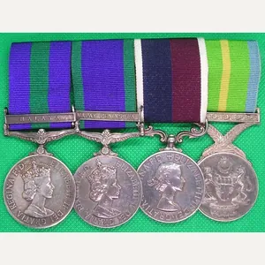 GSM MALAYA, GSM MALAY PENINSULA, RAF LS&GC & MALAYSIAN ACTIVE …